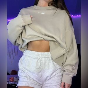 Tan Nike Crewneck